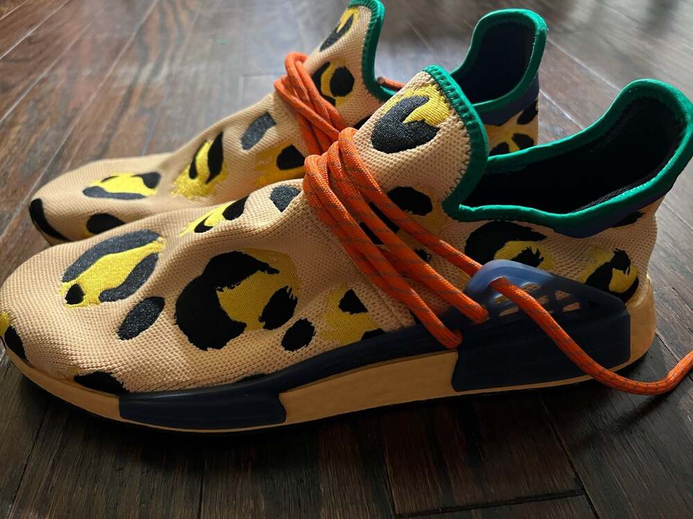 Adidas Pharrell x NMD Human Race Animal Print Pulse Amber HP3221